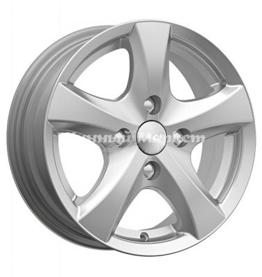 ДискСкад Уран-2 5.5JxR14 PCD5x100 ET35 DIA57.1, насыщенный серебристый