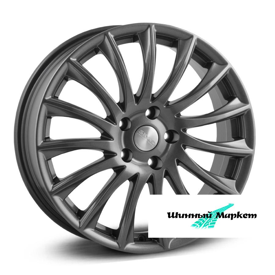 ДискСкад Валенсия 7JxR18 PCD5x114.3 ET47 DIA66.1, Графитовый