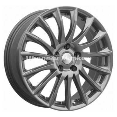 ДискСкад Валенсия 7JxR18 PCD5x114.3 ET38 DIA67.1, серый