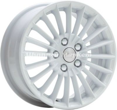 ДискСкад Веритас 6JxR15 PCD5x105 ET39 DIA56.7, Белый