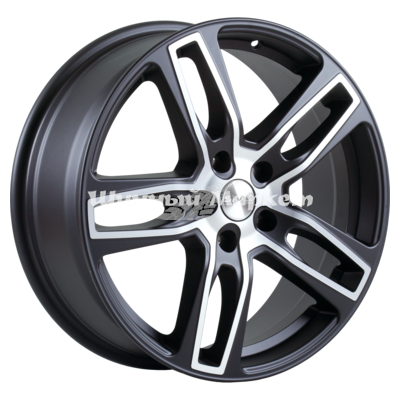 ДискСкад Женева 7JxR18 PCD5x112 ET43 DIA57.1, серебристый