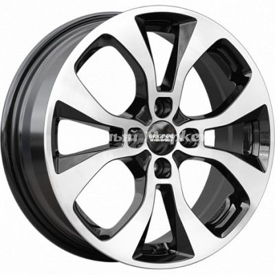 ДискСкад KL-296 6JxR16 PCD4x100 ET40 DIA60.1, темно-серый