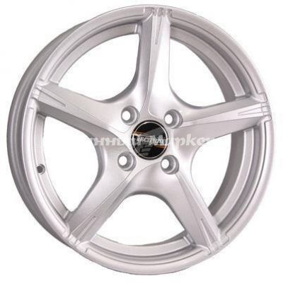 ДискTech Line 528 6JxR15 PCD5x100 ET38 DIA57.1, серебристый