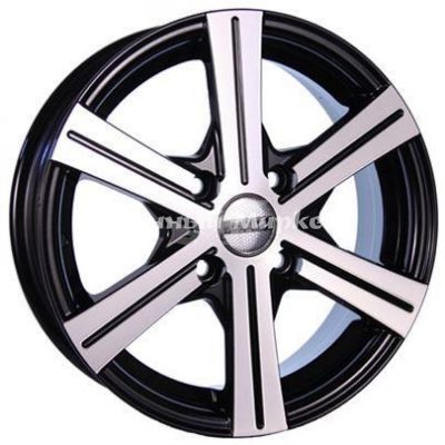 ДискTech Line 544 6JxR15 PCD5x100 ET38 DIA57.1, черный бриллиант