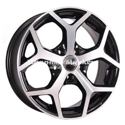 ДискTech Line 632 6.5JxR16 PCD5x114.3 ET52.5 DIA67.1, черный бриллиант