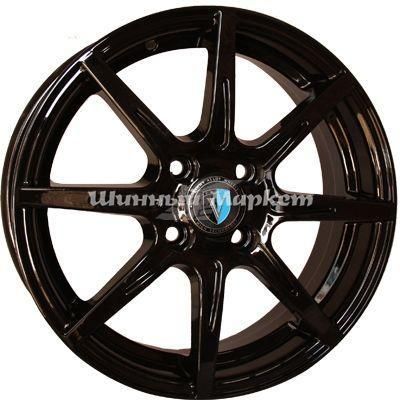 ДискVenti 1508 5.5JxR15 PCD4x100 ET45 DIA60.1, черный глянцевый