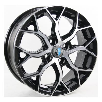 ДискVenti 1519 V 6JxR15 PCD4x100 ET46 DIA54.1, черный бриллиант