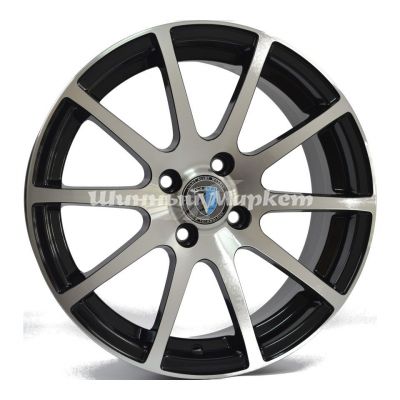 ДискVenti 1603 6.5JxR16 PCD5x114.3 ET45 DIA67.1, черный бриллиант