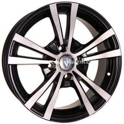 ДискVenti 1704 7JxR17 PCD5x112 ET45 DIA57.1, черный бриллиант