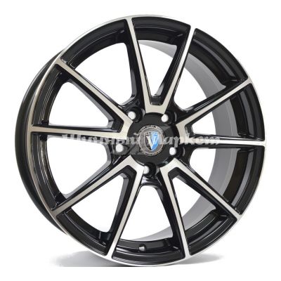 ДискVenti 1704 V 7JxR17 PCD5x114.3 ET45 DIA67.1, черный бриллиант