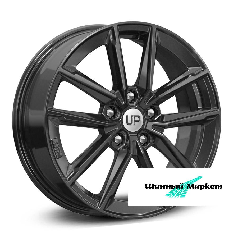 ДискWheels UP Up104 6.5JxR17 PCD5x114.3 ET49 DIA67.1, черный глянцевый