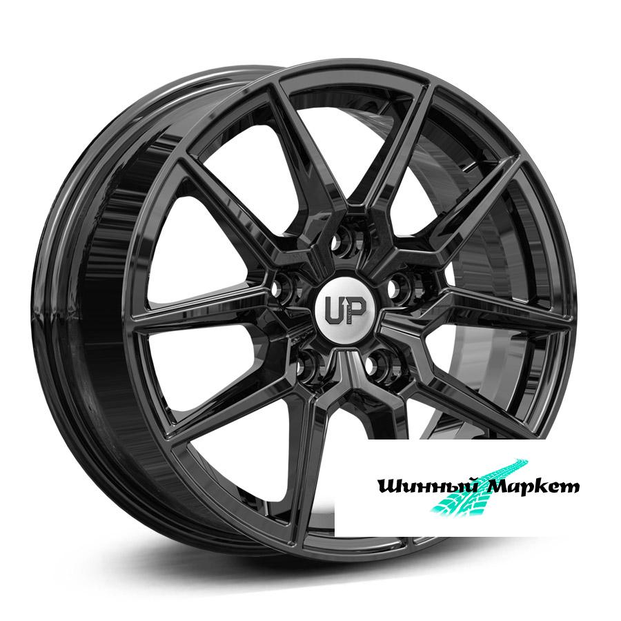 ДискWheels UP Up117 6.5JxR15 PCD5x114.3 ET45 DIA67.1, черный глянцевый