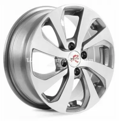 ДискX-trike R006 (Vesta) 6JxR16 PCD4x100 ET50 DIA60.1, темно-серый с проточкой по лицевой части