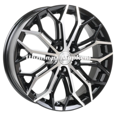 ДискX-trike R208 6.5JxR18 PCD5x108 ET33 DIA60.1, черный глянцевый