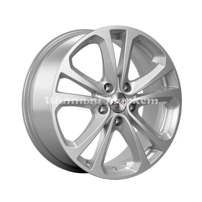 ДискX-trike X-113 7JxR17 PCD5x100 ET38 DIA67.1, насыщенный серебристый