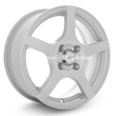 ДискX-trike X-118 6JxR15 PCD4x100 ET38 DIA67.1, насыщенный серебристый