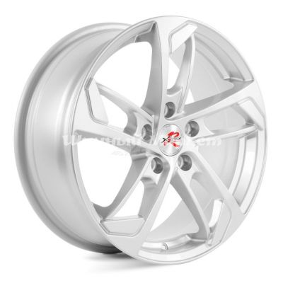 ДискX-trike R037 7JxR17 PCD5x114.3 ET45 DIA60.1, насыщенный серебристый