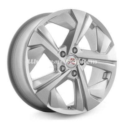 ДискX-trike R048 7JxR18 PCD5x112 ET43 DIA57.1, насыщенный серебристый