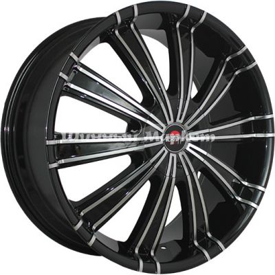 ДискYokatta Model-31 9JxR20 PCD5x112 ET56 DIA66.6, черный полностью полированный