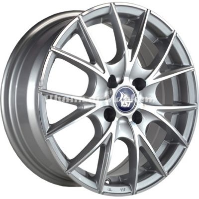 ДискYST X-10 6.5JxR16 PCD5x114.3 ET45 DIA60.1, серебристый полностью полированный