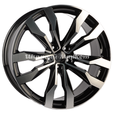 ДискZumbo Wheels VW15 9JxR20 PCD5x112 ET33 DIA66.6, черный полностью полированный