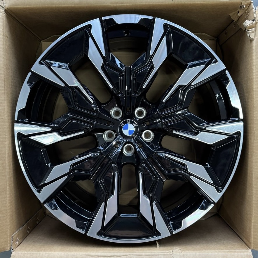 ДискFF &nbsp;YF5716&nbsp;8JxR20 PCD5x120 ET25 DIA72.6,&nbsp;черный полностью полированный